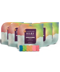 Variety Pack - Relief Delta 8 Gummies (Buy 4, Get 1 Free)